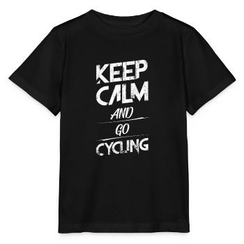 Cycling Cycling Cycling - Stanley/Stella MINI CREATOR Kids’ T-Shirt - black - Front - Mikhail (115cm)