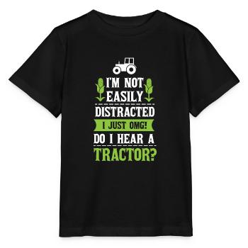 Farmer farmer - Stanley/Stella MINI CREATOR Kids’ T-Shirt - black - Front - Mikhail (115cm)