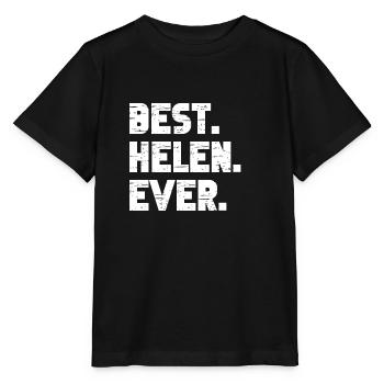 Beste Helen Beliebte Geburtsnamen Helen Kostüm - Stanley/Stella Kinder T-Shirt MINI CREATOR  - Schwarz - Vorne - Mikhail (115cm)
