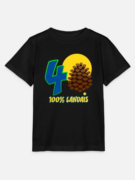 Landes - Landais - Stanley/Stella Kinder T-Shirt MINI CREATOR - Schwarz