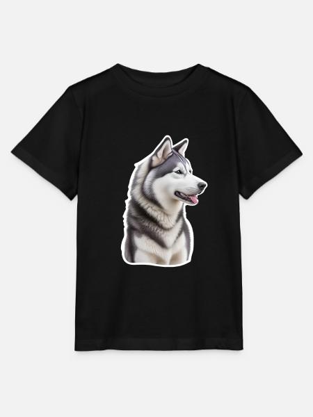 Husky - Stanley/Stella Kinder T-Shirt MINI CREATOR - Schwarz