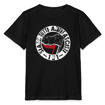 Siamo Tutti Antifascisti 161 - Stanley/Stella Kinder T-Shirt MINI CREATOR  - Schwarz - Vorne - Mikhail (115cm)