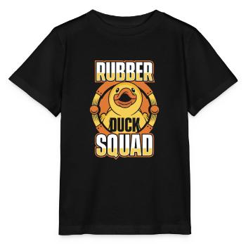 Canards en caoutchouc Salle de bain Canard jaune - T-shirt bio MINI CREATOR Stanley/Stella Enfant - noir - Devant - Mikhail (115cm)