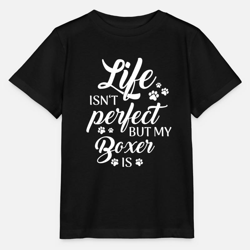 Deutscher Boxer Hund Hundebesitzer Hunde - Stanley/Stella Kinder T-Shirt MINI CREATOR  - Schwarz