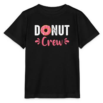 Donut Donuts Candy Bagel - T-shirt bio MINI CREATOR Stanley/Stella Enfant - noir - Devant - Mikhail (115cm)