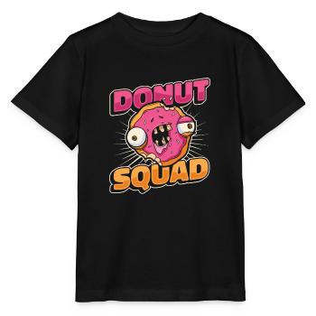 Donut Donuts Candy Bagel - T-shirt bio MINI CREATOR Stanley/Stella Enfant - noir - Devant - Mikhail (115cm)