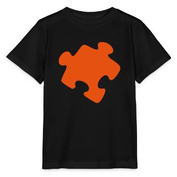 Puzzle - Stanley/Stella Kinder T-Shirt MINI CREATOR  - Schwarz - Vorne - Mikhail (115cm)