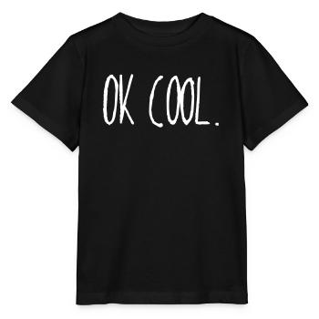 ok cool - T-shirt bio MINI CREATOR Stanley/Stella Enfant - noir - Devant - Mikhail (115cm)