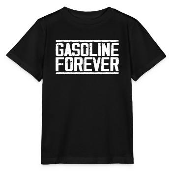 Gasoline Forever - Stanley/Stella MINI CREATOR Kids’ T-Shirt - black - Front - Mikhail (115cm)