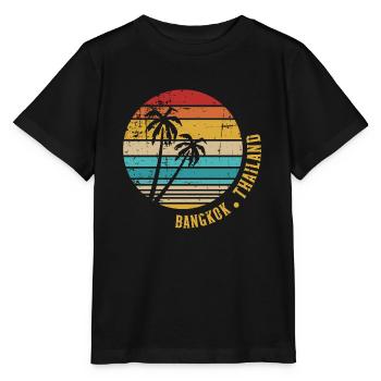 Bangkok - Stanley/Stella MINI CREATOR Kids’ T-Shirt - black - Front - Mikhail (115cm)