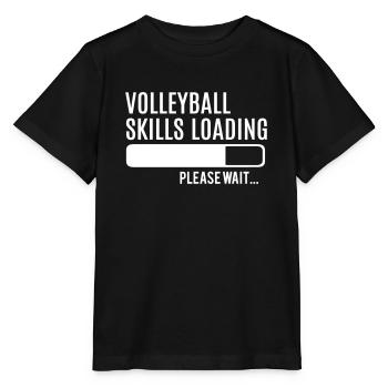 Volley- volley- cadeau joueur de volley- - T-shirt bio MINI CREATOR Stanley/Stella Enfant - noir - Devant - Mikhail (115cm)
