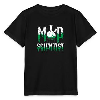 Chimie Science Physique Recherche - T-shirt bio MINI CREATOR Stanley/Stella Enfant - noir - Devant - Mikhail (115cm)