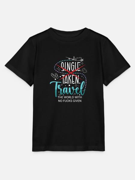 Abenteuer Reisen Präsent Reiseliebhaber - Stanley/Stella Kinder T-Shirt MINI CREATOR  - Schwarz
