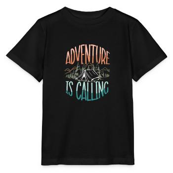 Abenteuer Reisen Präsent Reiseliebhaber - Stanley/Stella Kinder T-Shirt MINI CREATOR  - Schwarz - Vorne - Mikhail (115cm)