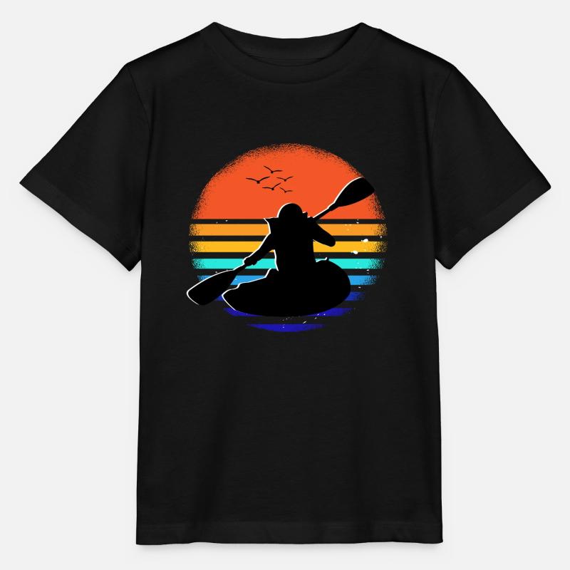 Kayak - T-shirt bio MINI CREATOR Stanley/Stella Enfant - noir