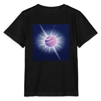 Jupiter - Stanley/Stella Kinder T-Shirt MINI CREATOR  - Schwarz - Vorne - Mikhail (115cm)