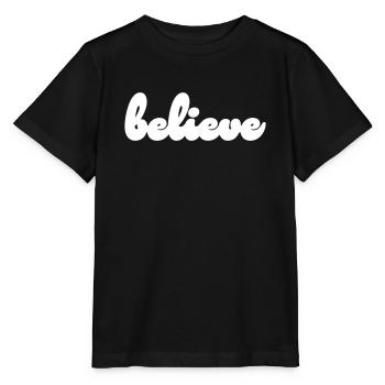 croire - T-shirt bio MINI CREATOR Stanley/Stella Enfant - noir - Devant - Mikhail (115cm)