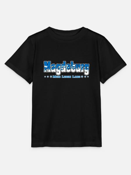 Magdeburg Fussball Fans Mein Leben Lang - Stanley/Stella Kinder T-Shirt MINI CREATOR  - Schwarz