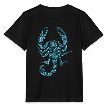 Blue Scorpion, DD - Stanley/Stella MINI CREATOR Kids’ T-Shirt - black - Front - Mikhail (115cm)
