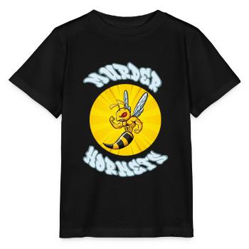 Meurtres Hornets Killer Hornets - T-shirt bio MINI CREATOR Stanley/Stella Enfant - noir - Devant - Mikhail (115cm)