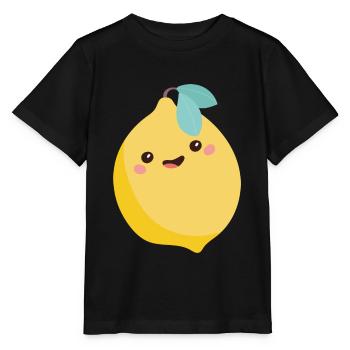 lemon - Stanley/Stella MINI CREATOR Kids’ T-Shirt - black - Front - Mikhail (115cm)