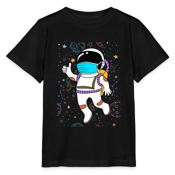Citation drôle - T-shirt bio MINI CREATOR Stanley/Stella Enfant - noir - Devant - Mikhail (115cm)