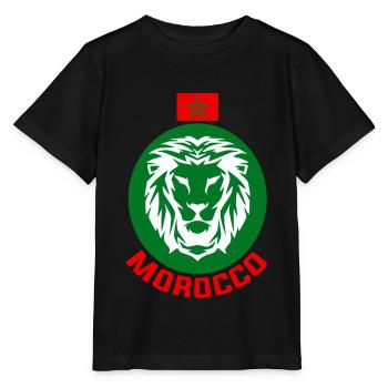 Marokko - Stanley/Stella Kinder T-Shirt MINI CREATOR  - Schwarz - Vorne - Mikhail (115cm)