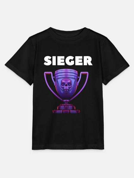 Sieger - Stanley/Stella Kinder T-Shirt MINI CREATOR  - Schwarz