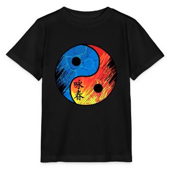 Wing Chun - Stanley/Stella MINI CREATOR Kids’ T-Shirt - black - Front - Mikhail (115cm)