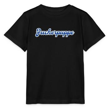 Zuckerpuppe blau - Stanley/Stella Kinder T-Shirt MINI CREATOR  - Schwarz - Vorne - Mikhail (115cm)