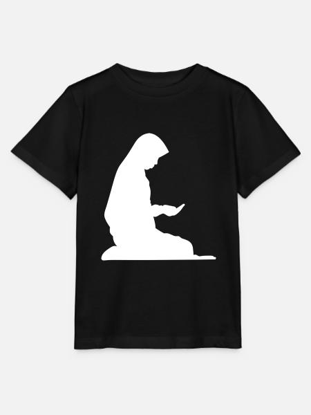 Beten - Stanley/Stella Kinder T-Shirt MINI CREATOR - Schwarz