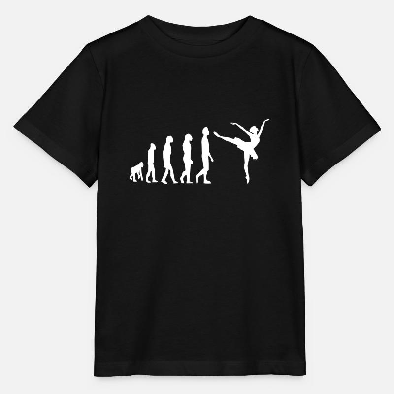 Ballet Ballerina Evolution Danse Danse - T-shirt bio MINI CREATOR Stanley/Stella Enfant - noir