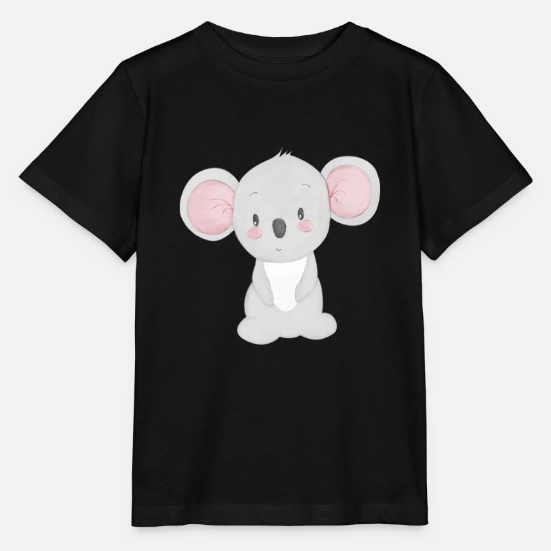 Koala - Stanley/Stella Kinder T-Shirt MINI CREATOR  - Schwarz