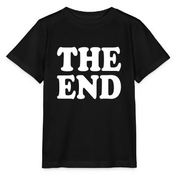 The end - Stanley/Stella Kinder T-Shirt MINI CREATOR  - Schwarz - Vorne - Mikhail (115cm)
