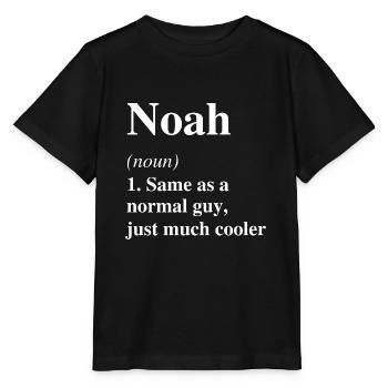 Noah Definition Cooler Name Spruch Geschenk - Stanley/Stella Kinder T-Shirt MINI CREATOR  - Schwarz - Vorne - Mikhail (115cm)