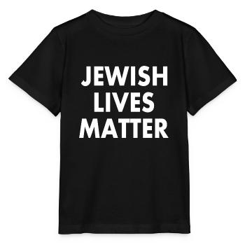 JEWISH LIVES MATTER - Stanley/Stella MINI CREATOR Kids’ T-Shirt - black - Front - Mikhail (115cm)