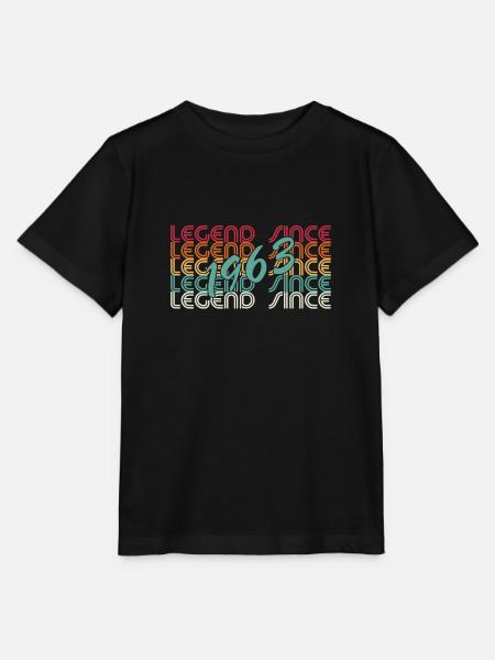 legend since 1963 - Stanley/Stella Kinder T-Shirt MINI CREATOR - Schwarz