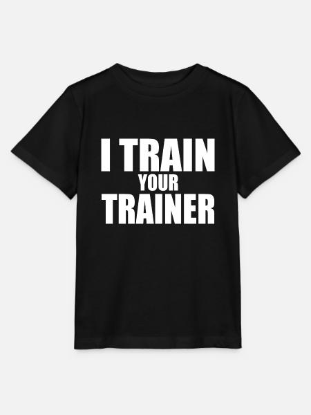 I train your trainer - Stanley/Stella Kinder T-Shirt MINI CREATOR  - Schwarz