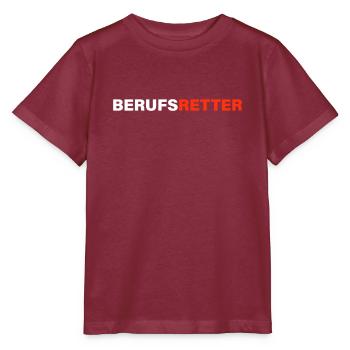 Professional rescuer - Stanley/Stella MINI CREATOR Kids’ T-Shirt - burgundy - Front - Kain (125cm)