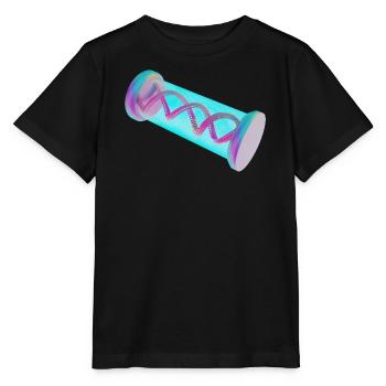 Achterbahn in meiner DNA - Stanley/Stella Kinder T-Shirt MINI CREATOR  - Schwarz - Vorne - Mikhail (115cm)