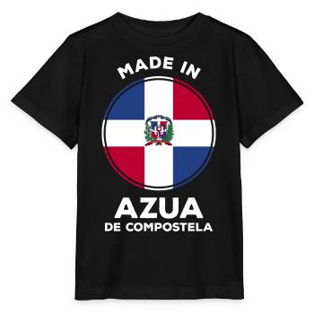 Dominikanische Republik - Stanley/Stella Kinder T-Shirt MINI CREATOR  - Schwarz - Vorne - Mikhail (115cm)