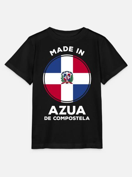 República Dominicana - Camiseta para niños MINI CREATOR de Stanley/Stella - negro
