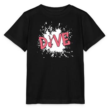 tauchen, diving, taucher, apnoe - Stanley/Stella Kinder T-Shirt MINI CREATOR  - Schwarz - Vorne - Mikhail (115cm)