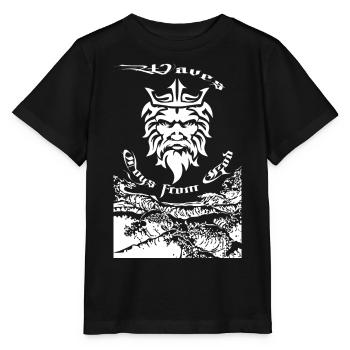 Jouets Waves de Dieu - T-shirt bio MINI CREATOR Stanley/Stella Enfant - noir - Devant - Mikhail (115cm)