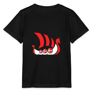 Dänemark Wikinger - Stanley/Stella Kinder T-Shirt MINI CREATOR  - Schwarz - Vorne - Mikhail (115cm)