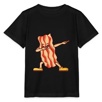 Dabbing Bacon Dab cadeau - T-shirt bio MINI CREATOR Stanley/Stella Enfant - noir - Devant - Mikhail (115cm)