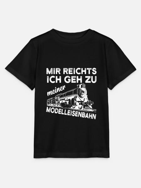 Modelleisenbahn Eisenbahn Modellbau Spruch - Stanley/Stella Kinder T-Shirt MINI CREATOR  - Schwarz
