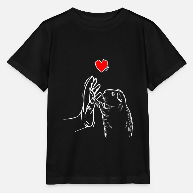 Hamster amour hamster hamster nain - T-shirt bio MINI CREATOR Stanley/Stella Enfant - noir