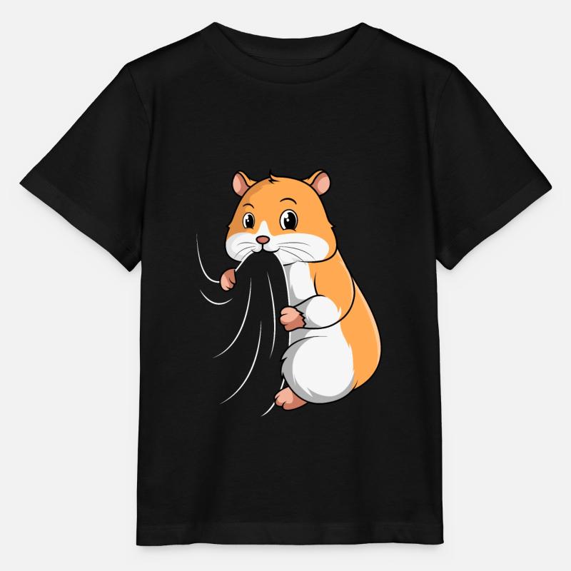 Hamster Goldhamster Mädchen Kinder - Stanley/Stella Kinder T-Shirt MINI CREATOR  - Schwarz