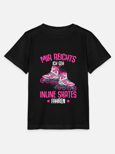 Inline Skates Inline Skating Inline Skater - Stanley/Stella Kinder T-Shirt MINI CREATOR - Schwarz